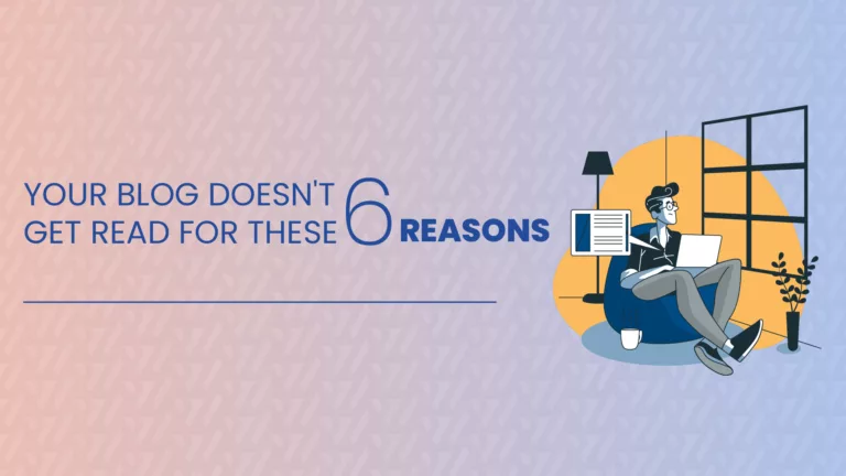 reasons why nobody reads your blog